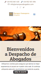 Mobile Screenshot of amarquezabogados.com